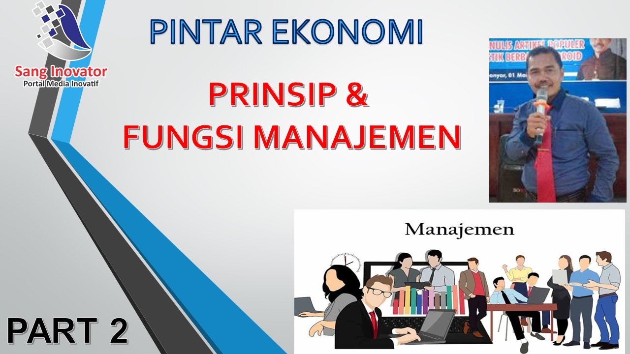 Prinsip dan fungsi Manajemen part 2 - YouTube