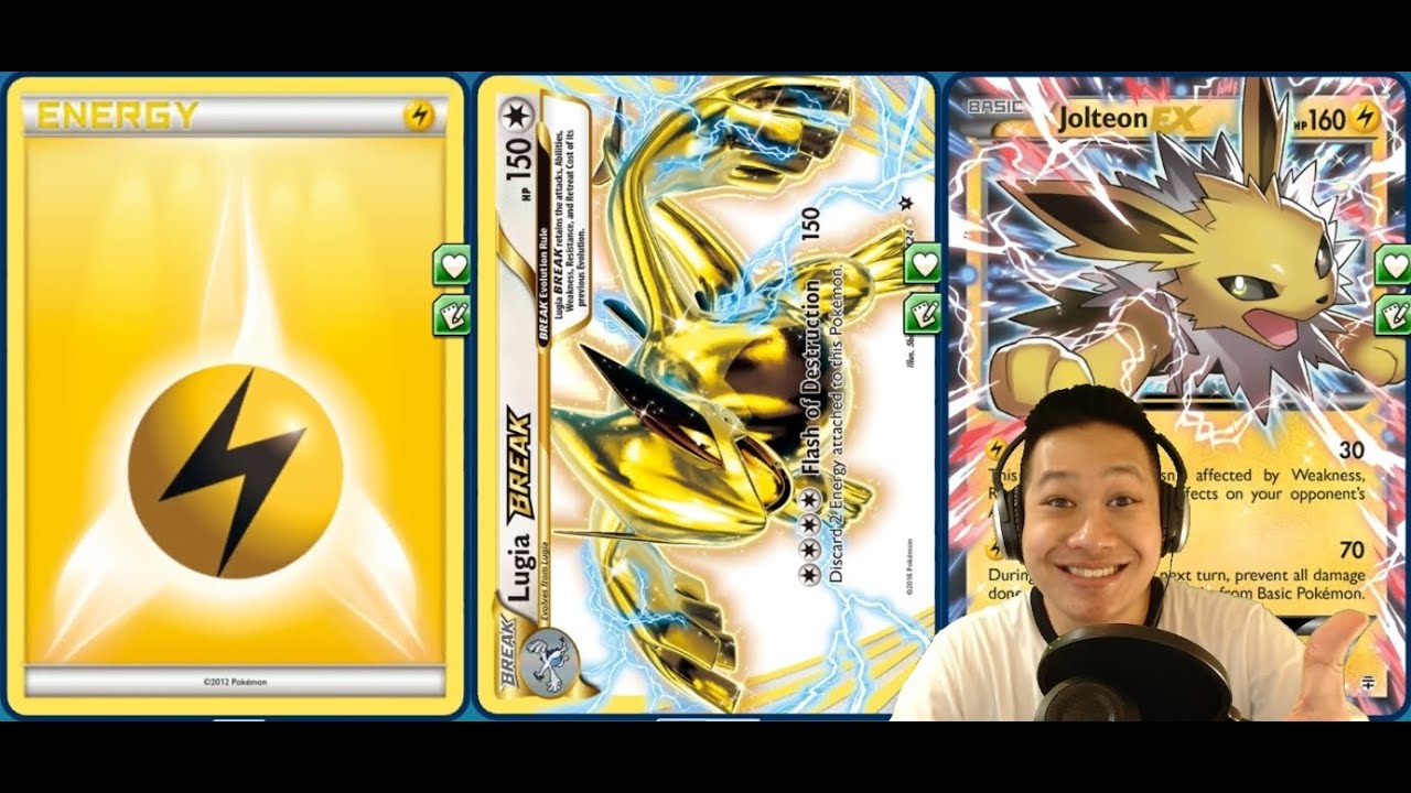 Lightning Lugia BREAK Deck Using Jolteon Ex For An AWESOME COMBO YouTube