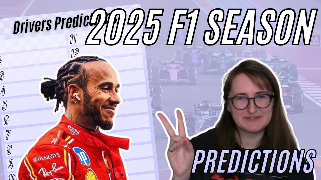 My 2025 F1 Season Predictions - YouTube
