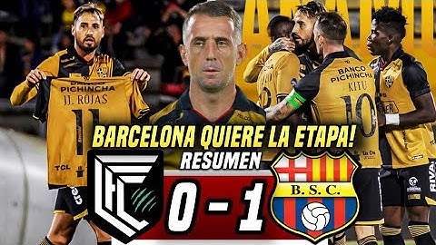 HASTA EL FINAL HP! CUMBAYA 0-1 BARCELONA SC (RESUMEN) RECTA FINAL DE LIGA PRO