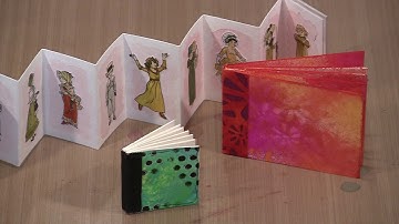 Creating Itty Bitty Accordion Books by Joggles.com