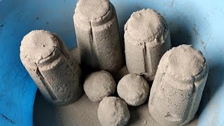 ASMR: tutorial result/soft dusty fine crispy sand dry crushing+cutting/subscribe for more screenshot 5
