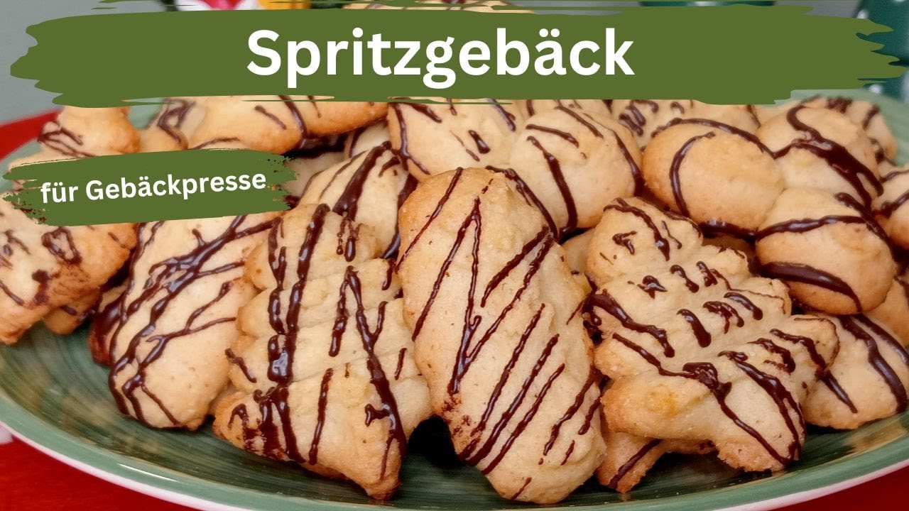 Spritzgebäck für die Gebäckpresse