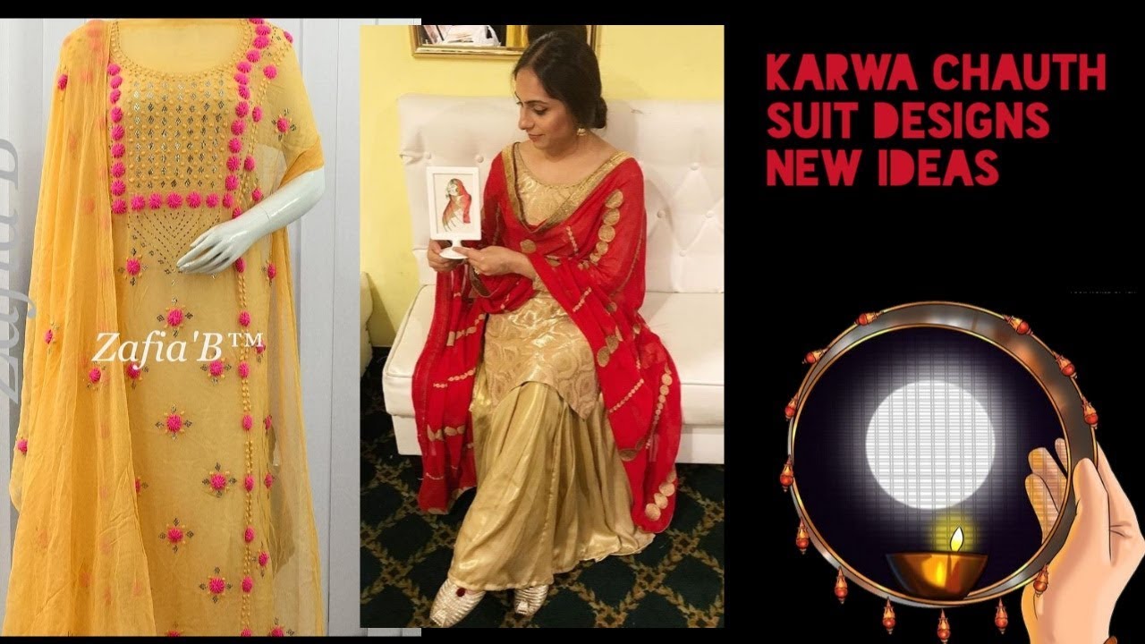 karva chauth special punjabi suit