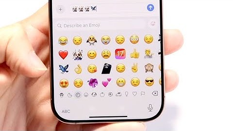 How To Make Custom Emojis On iPhone!