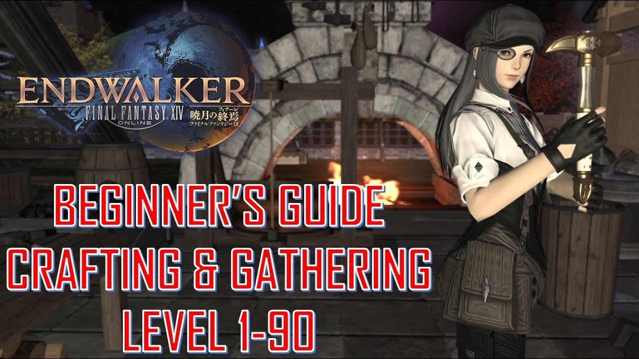 Fantasy XIV - Crafting & Gathering Guide 1-90 Full Guide! - YouTube