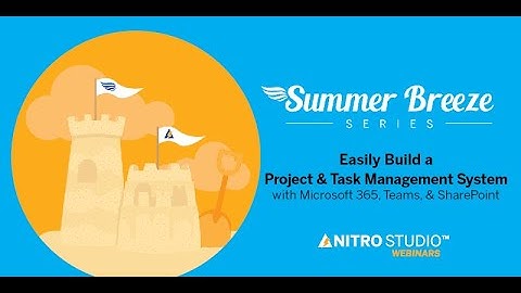 Easily Build a Microsoft Teams, SharePoint, Office 365 Project Management System