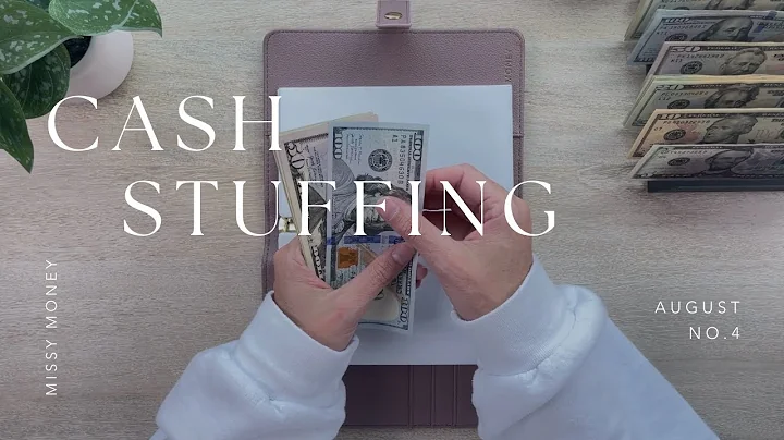 Cash Stuffing $1,650 | August No. 4 | Sinking Funds + Savings Challenges | For Beginners