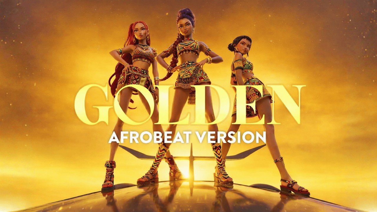 “Golden” AFROBEAT VERSION | KPop Demon Hunters Inspired African Style Visual Edit | Netflix