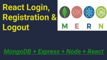 React Login Registration & Logout | #6 | MERN Stack tutorial in Hindi | Mini Project