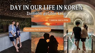 🇰🇷KOREA VLOG : A day in our life in INCHEON, KOREA | Taking a rest, Korean Vibes, Near Seoul City