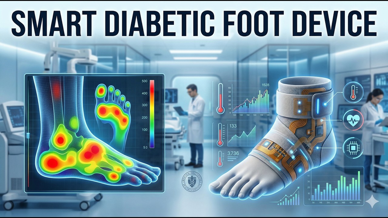 Low-Cost Smart Diabetic Foot Screening Device | BME Project Idea - YouTube