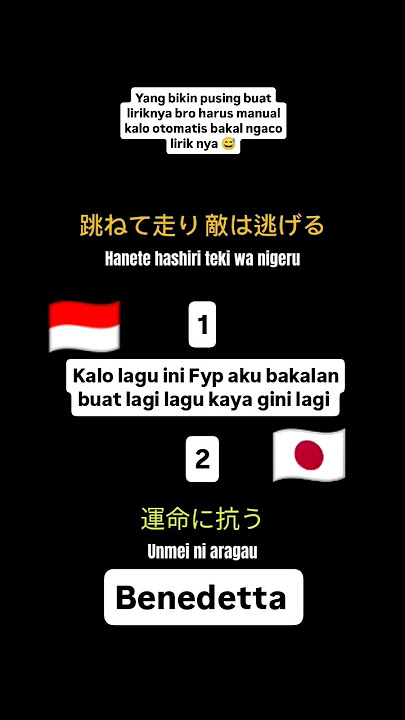 lagu Hero benedetta bahasa jepang x Indonesia 🔥 #benedetta #mobilelegends #mlbb #ml