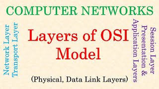 Computer Networks || Network Models | OSI Model & TCP/IP Model | Layers of OSI Models