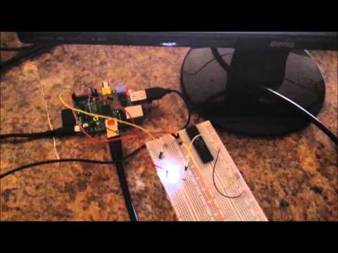 Raspberry Pi LED/LDR Communication