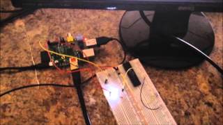 Raspberry Pi LED/LDR Communication