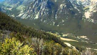 Famous Beartooth Pass Scenic Outlook On The Montana Side Profile