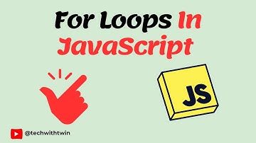JavaScript for Loop Explained: Beginner to Pro in Minutes! | TechWithTwin