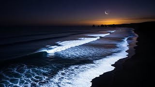 (🔴22) 🌊 Sleep with Ocean Waves 🌙 Night Sea Ambience for Inner Peace