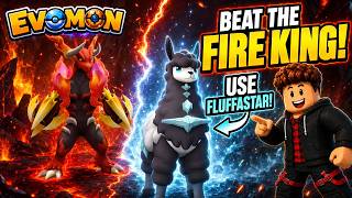 Best Strategy to Defeat King of Fire Magmaxor! Lava Nexus Boss Guide | Evomon - Roblox screenshot 2