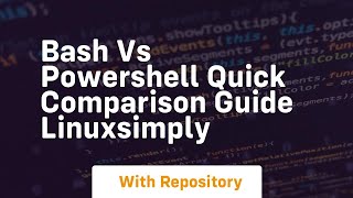 bash vs powershell quick comparison guide linuxsimply