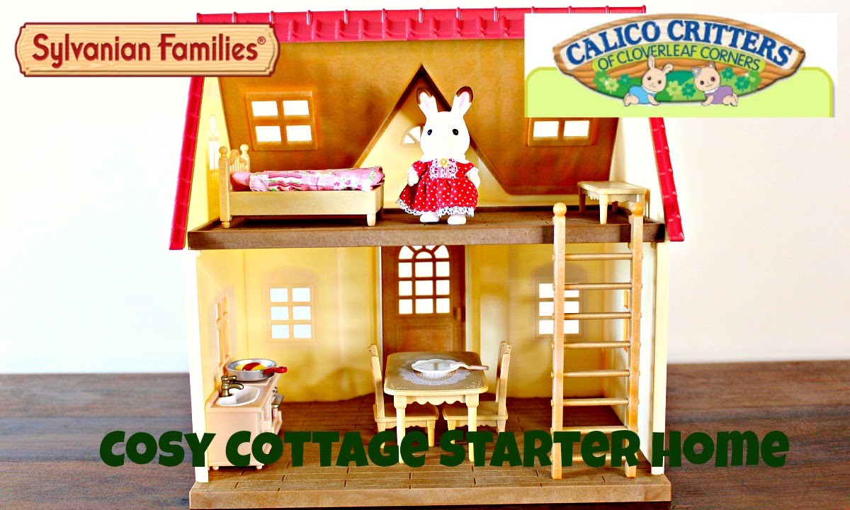 Sylvanian Families Calico Critters Cosy Cottage Starter Home Youtube