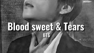 Download Lagu BTS - Blood Sweet \u0026 Tears (Lyrics) || Nae pi ttam nunmul 🎵 MP3