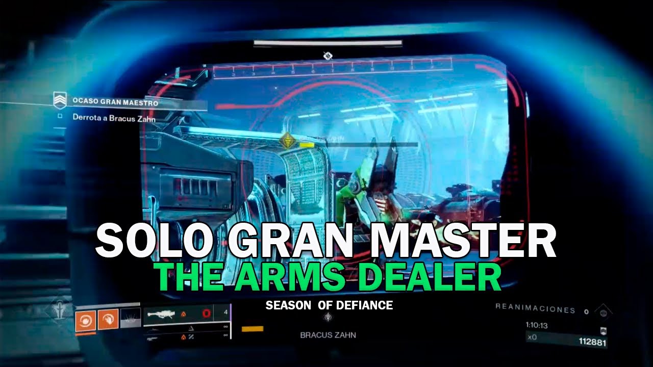 Solo Grandmaster Nightfall The Arms Dealer [Destiny 2 Season of