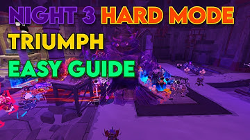 QUAD NIGHT 3 HARD MODE NARRATOR NEVER DIES STRATEGY + EASY GUIDE | Tower Defense Simulator