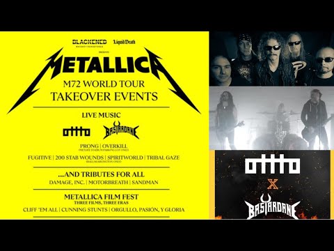 Metallica announce ‘M72 Takeover Events w/ Overkill, Prong and Metallica tribute bands + more