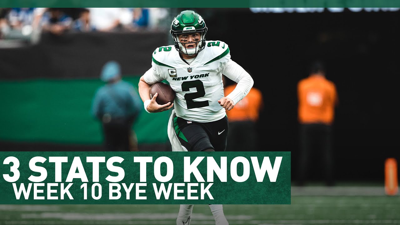 3 Stats To Know Heading Into The Bye Week, Week 10, The New York Jets