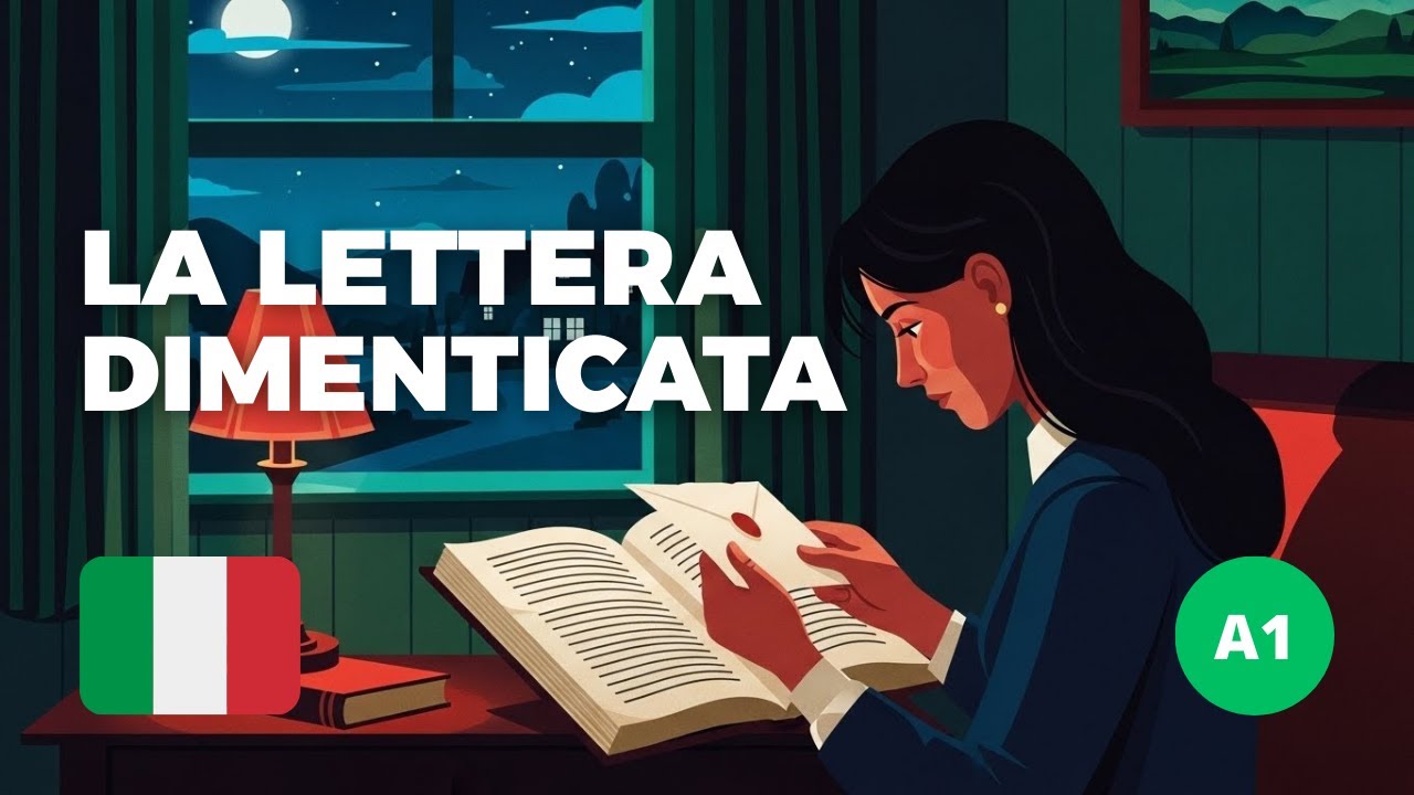 Italian Sleep Story: A Forgotten Letter (A1 Language Learning & Relaxation)