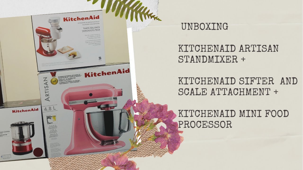 Introducing the New KitchenAid® Sifter + Scale Attachment 