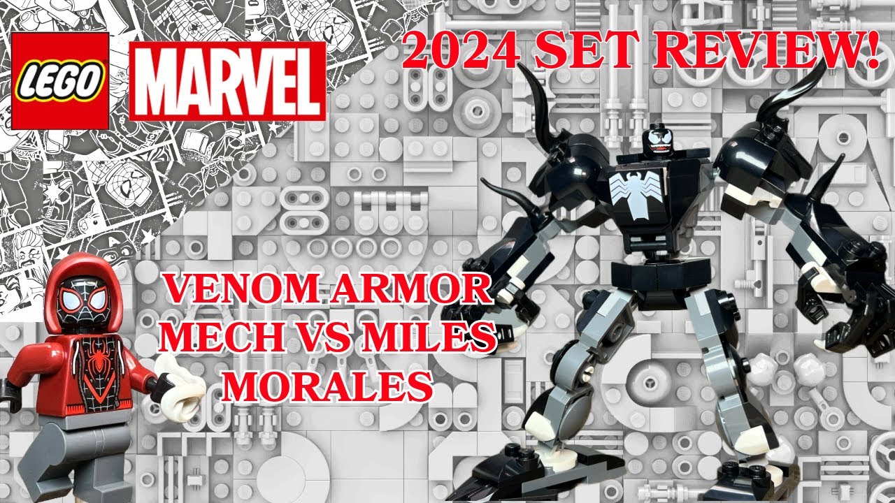 Venom Mech Armor vs. Miles Morales 76276, Spider-Man