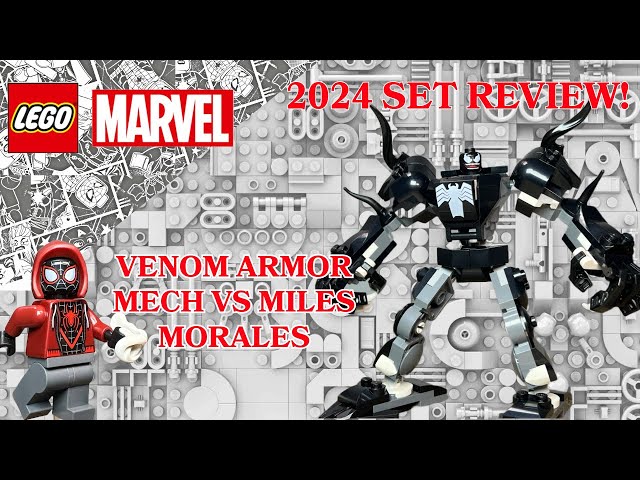 LEGO® Marvel Venom Mech Armor vs. Miles Morales 76276