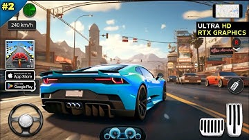 🔥GT Car Stunt : Ramp Car Stunts Gameplay Walkthrough Part - 2 [ Level - 2 ] (Android, iOS Gameplay)
