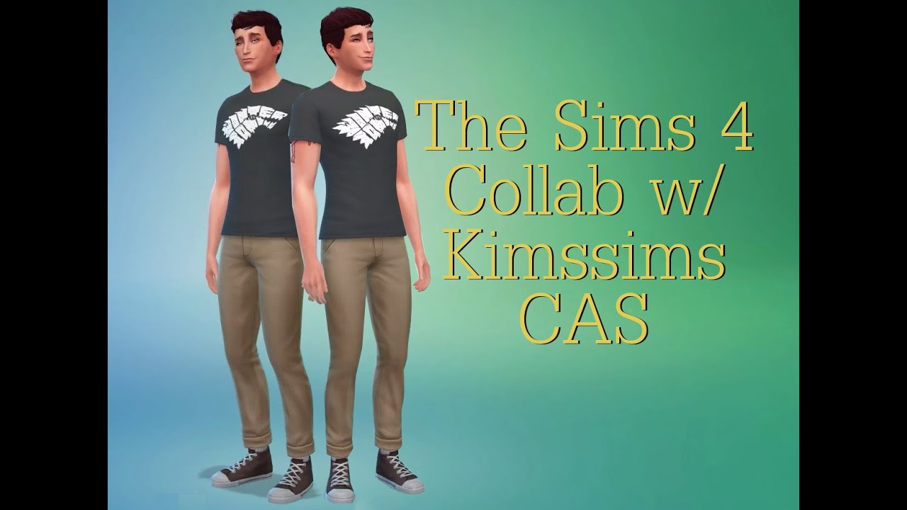 The Sims 4 Collab W Kimssims Cas Youtube
