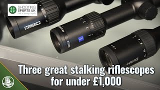 Three quality rifle scopes for under £1,000