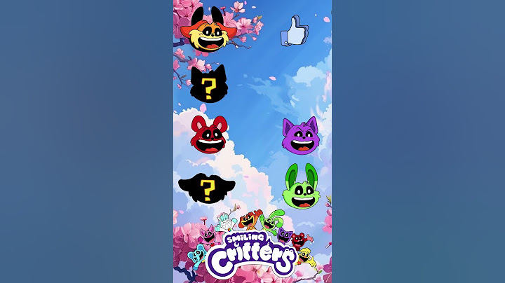 Please help me pass the IQ Test Level 999 - Smiling Critters Poppy Playtime Chapter 3 #short