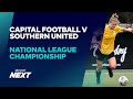 Football: WNL Capital Football vs Southern United