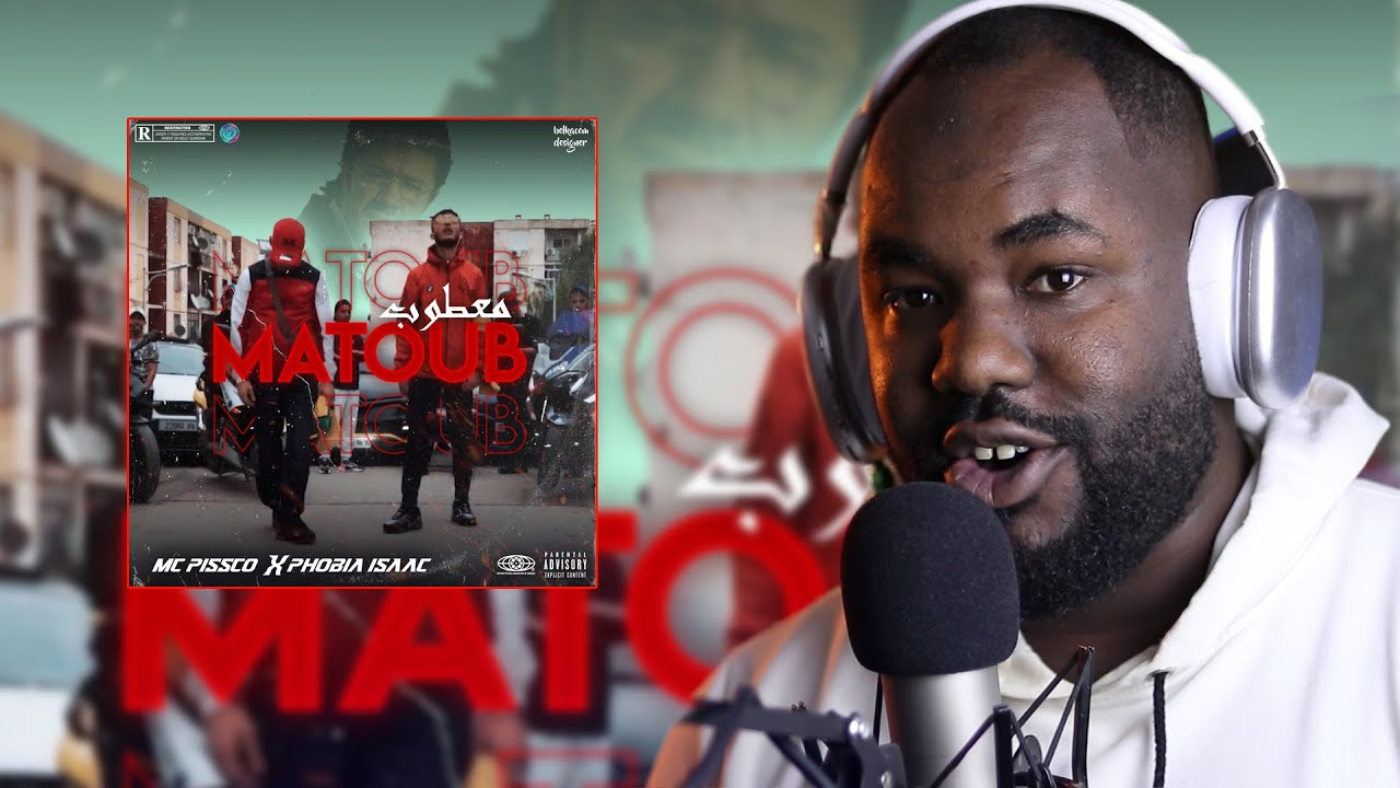 Mc Pissco Ft. Phobia Isaac - Ma3toub [REACTION] 🔥