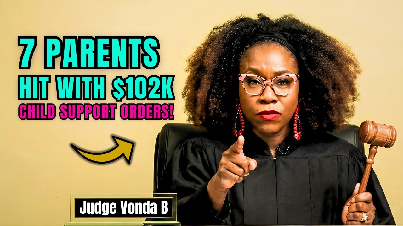 Judge Vonda B SHOCKS Courtroom With 7 Child Support Orders Over $102K!
