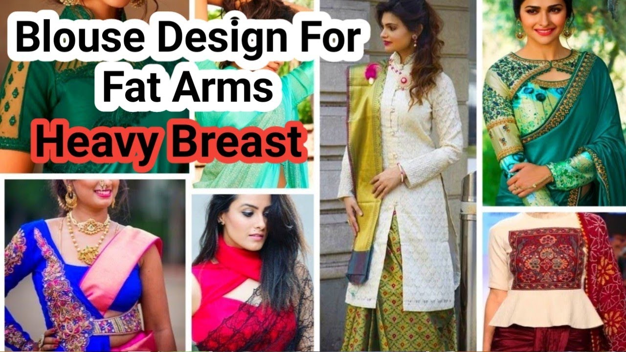 Blouse for Fat Women / Blouse For Fat Arms / Blouse for Heavy Breast /blouse  back neck design 2021 