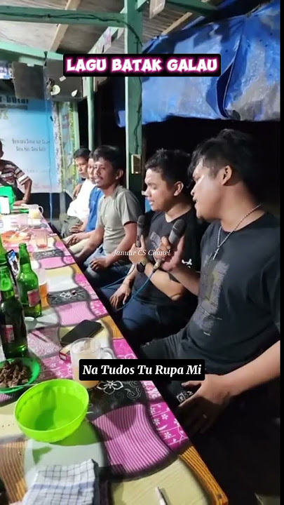 DiGurdaakk..!! Suara Pecah Nagabe Trio at Lapo Pak Aril (Sorek)... #lagubatakgalau #lagubatak