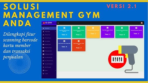Aplikasi Member Gym Versi 2.1 (Software Management GYM)