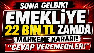 Emekli̇ye 22 Bi̇n Tl Zamda Mahkeme Karari Cevap Veremedi̇ler