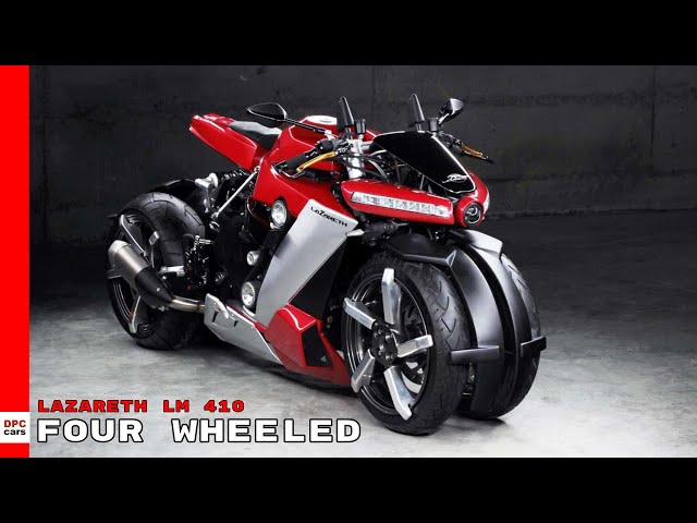 Yushi　HM LM Lazareth LM 410 Four Wheeled Motorcycle - YouTube