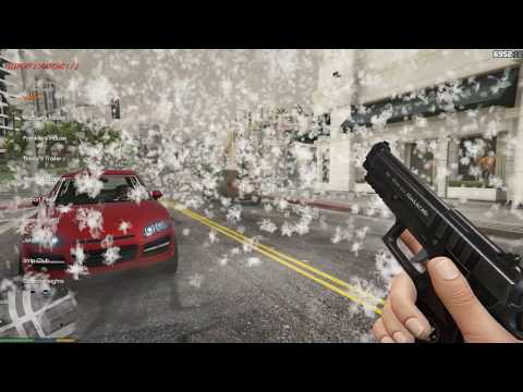 GTA V PC Real Snowflakes (Blizzard) [1080p60]