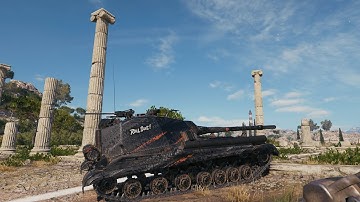 3 kills, 6k7 damage, 1k5 assist, Object 268 version 4, Cliff, WoT Guide Play