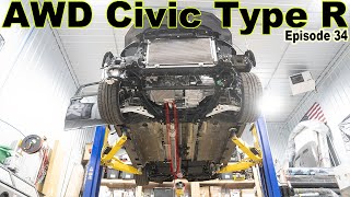 Building an AWD Civic Type R | Ep. 34 (A FULL Exhaust Build!)